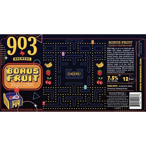 903 Brewers Bonus Fruit Gose Ale
