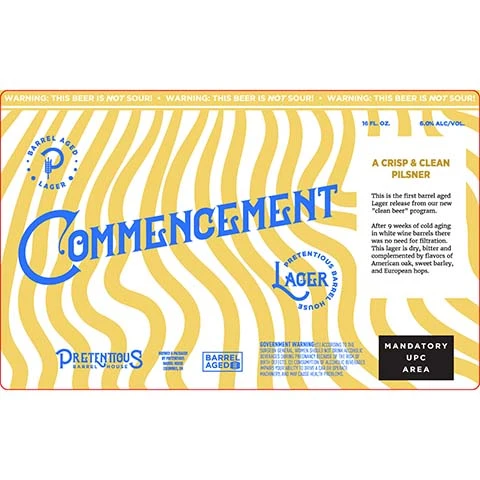 Pretentious Commencement Lager