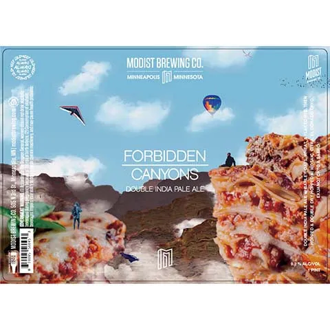 Modist Brewing Forbidden Canyons DIPA