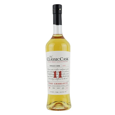 The Classic Cask 11yr Port Charlotte Single Scotch Whisky