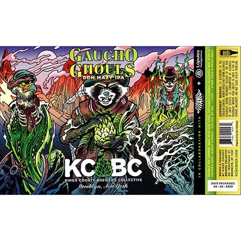 Kings County Brewers Collective Gaucho Ghouls DDH Hazy IPA