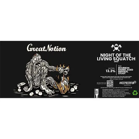 Great Notion Night Of The Living Squatch Imperial Stout 2022