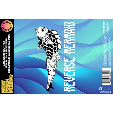 Front Porch Reverse Mermaid IPA (Citra, Mosaic, Simcoe, Mosaic)