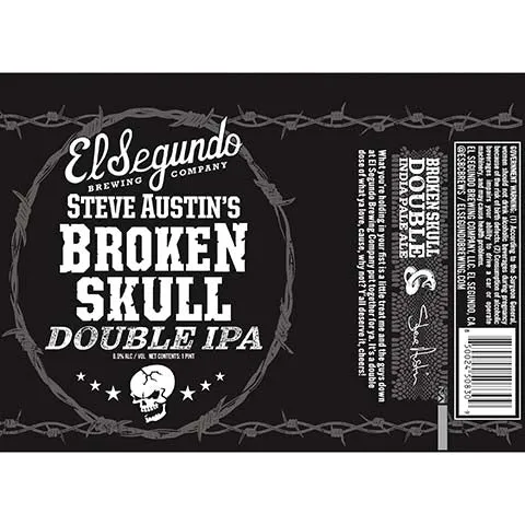 El Segundo Steve Austin's Broken Skull DIPA
