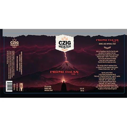 Czig Meister Promethean Vol. 3 Barrel Aged Imperial Stout