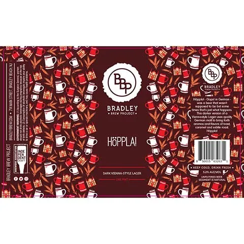 Bradley Brew Hoppla! Dark Lager