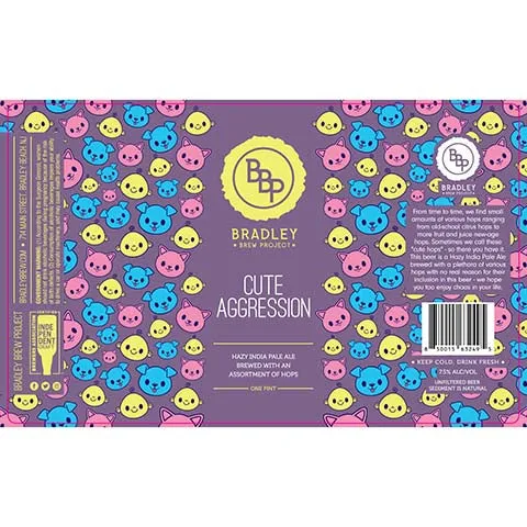 Bradley Brew Cute Aggression Hazy IPA