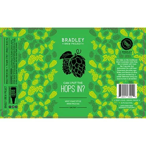 Bradley Brew Can I Put the Hops In? IPA