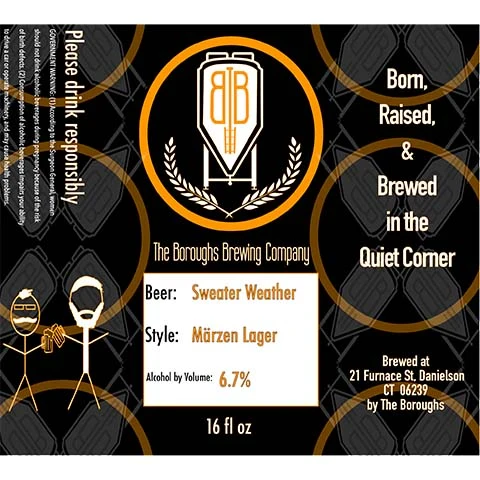 The Borough's Sweater Weather Marzen Lager