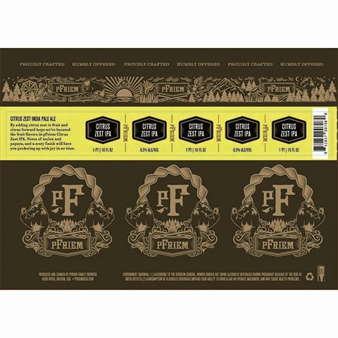 pFriem Citrus Zest IPA