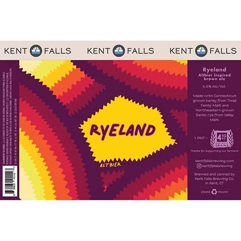 Kent Falls Ryeland Altbier Brown Ale