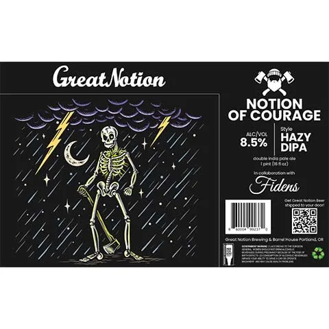 Great Notion Notion of Courage Hazy DIPA