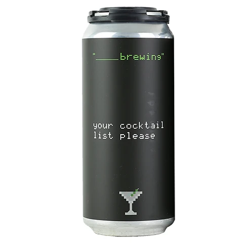 Blank Brewing Your Cocktail List Please