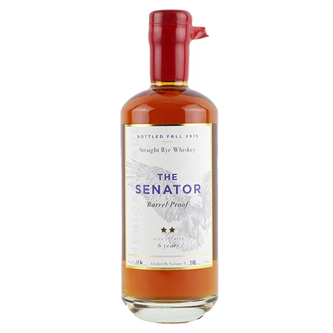 Proof and Wood The Senator Barrel Proof Straight Rye Whiskey
