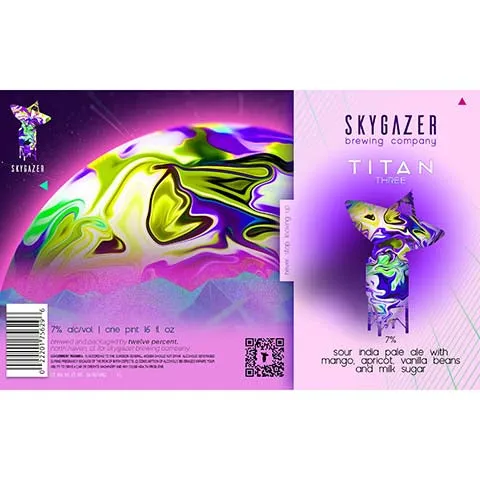 Skygazer Titan Three Sour IPA