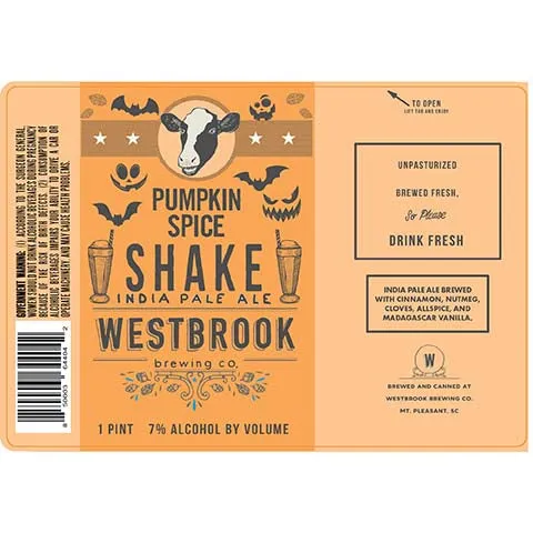 Westbrook Pumpkin Spice Shake IPA