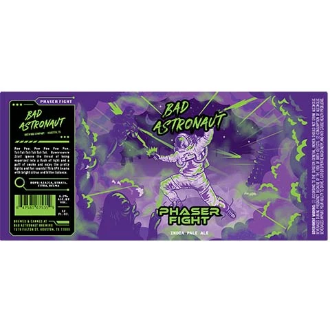 Bad Astronaut Phaser Fight IPA