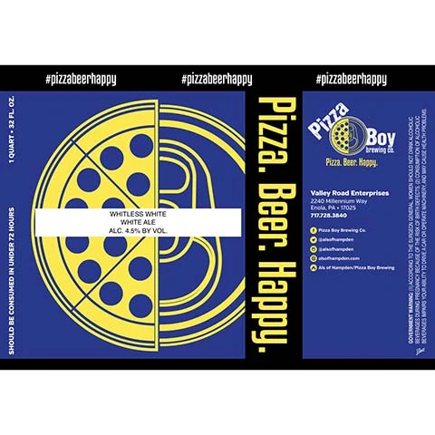 Pizza Boy Whitless White Ale