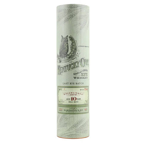 Kentucky Owl 10yr Small Batch No.4 "The Last Rye" Whiskey