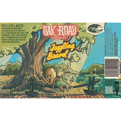 Oak Road Joggling Board Helles Lager