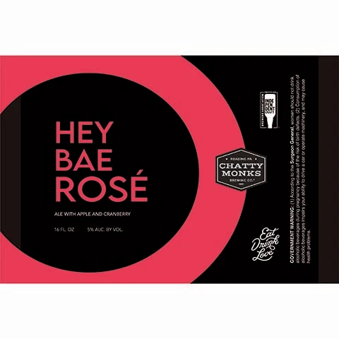 Chatty Monks Hey Bae Rose Ale