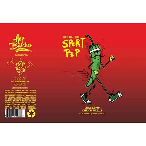 Hop Butcher Sport Pep Pale Ale