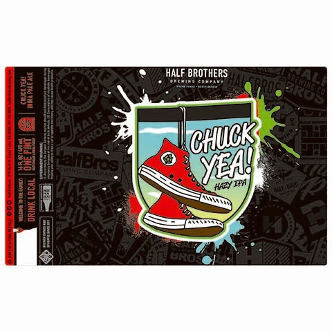 Half Brothers Chuck Yea! Hazy IPA