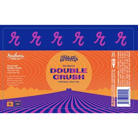 Reuben's Fresh Hop Double Crush Imperial Hazy IPA