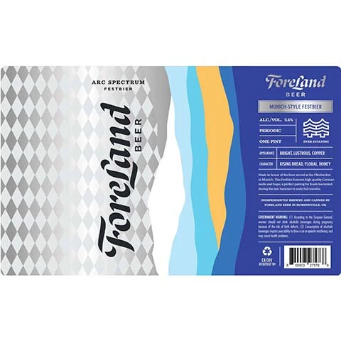 Foreland Arc Spectrum Festbier