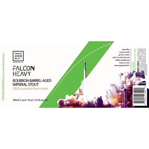 True Anomaly Falcon Heavy Imperial Stout