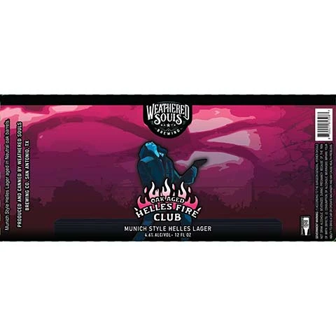 Weathered Souls Oak Aged Helles Fire Club Helles Lager