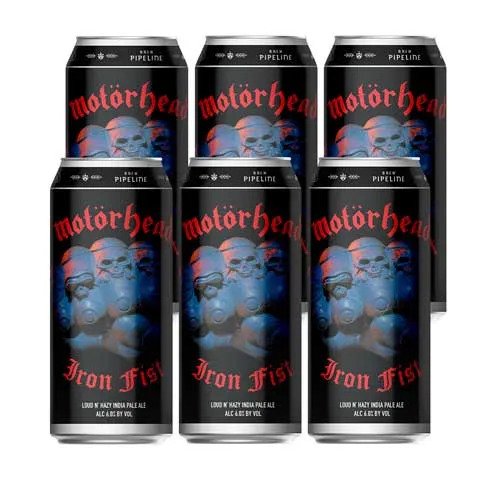 Motorhead Iron Fist Loud N' Hazy IPA