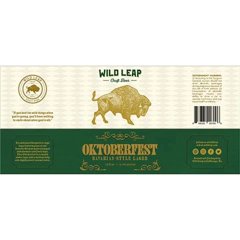 Wild Leap Oktoberfest Lager