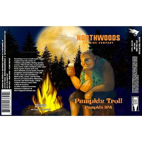 Northwoods Pumpkin Troll Pumpkin IPA