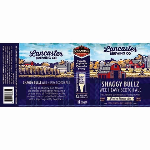Lancaster Shaggy Bullz Wee Heavy Scotch Ale
