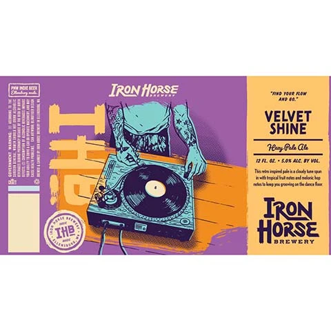 Iron Horse Velvet Shine Hazy Pale Ale