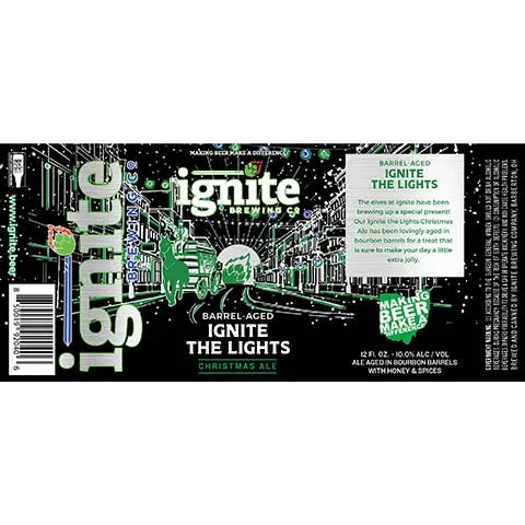 Ignite Barrel-Aged Ignite The Lights Christmas Ale