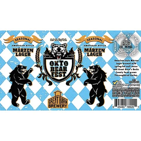 Great Barn Okto Bear Fest Marzen Lager