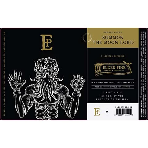 Elder Pine Summon The Moon Lord Barleywine Ale