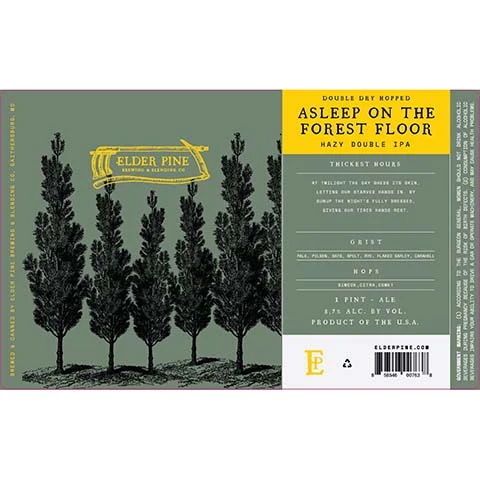 Elder Pine Asleep on the Forest Floor Hazy DIPA
