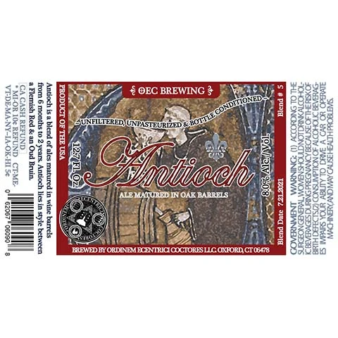 OEC Antioch Blend #5 Ale