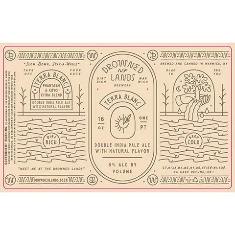 Drowned Lands Terra Blanc DIPA