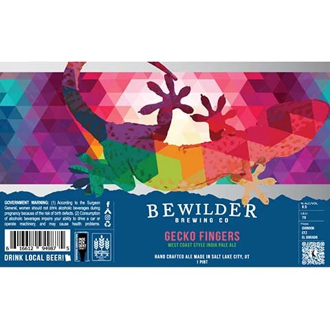 Bewilder Gecko Fingers West Coast IPA