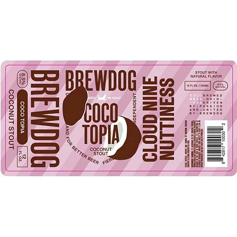 BrewDog Coco Topia Coconut Stout