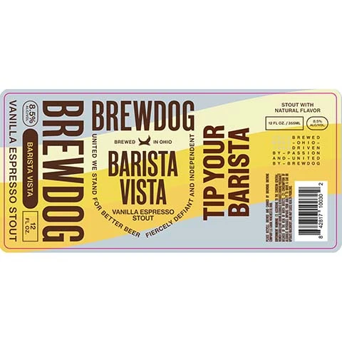 BrewDog Barista Vista Stout