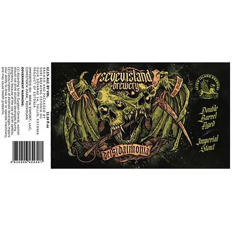 Seven Island Deisidaimonia Double Barrel Aged Imperial Stout