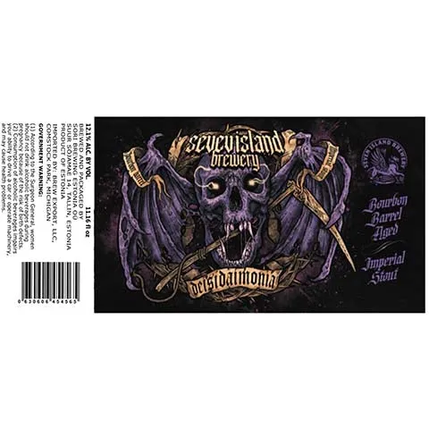 Seven Island Deisidaimonia Bourbon Barrel Aged Imperial Stout