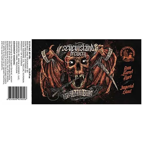 Seven Island Deisidaimonia Rum Barrel Aged Imperial Stout