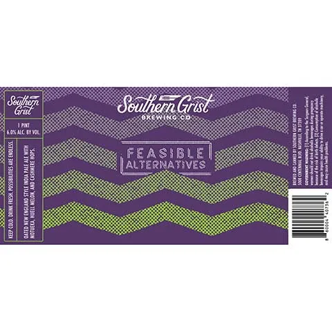 Southern Grist Feasible Alternatives Oated NEIPA