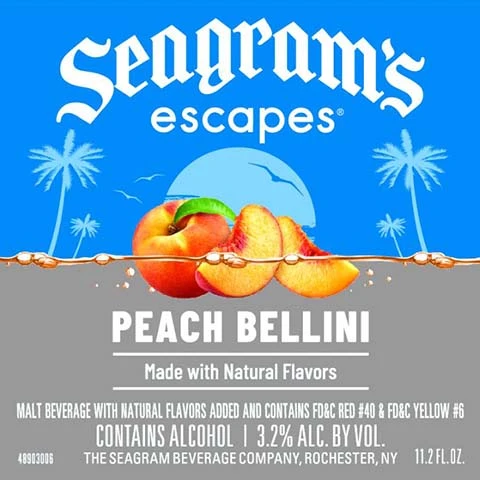 Seagram’s Peach Bellini
